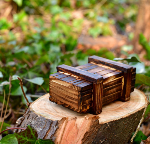 magische Geschenkbox aus Holz magische Geschenkbox aus Holz